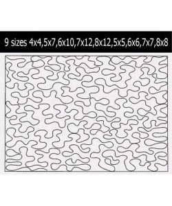 stipple pattern quilt 9 Sizes