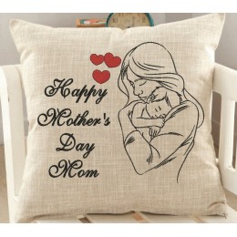 Happy mothers day mom embroidery design