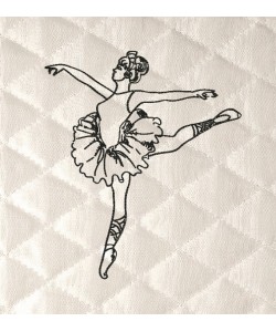 Ballerina line embroidery