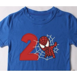 spiderman with number 2