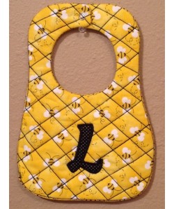 Baby bibs diamond ITH in the hoop Embroidery
