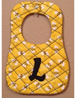 Baby bibs diamond ITH in the hoop Embroidery