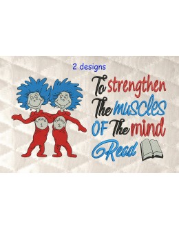Thing 1 Thing 2 with To strengthen