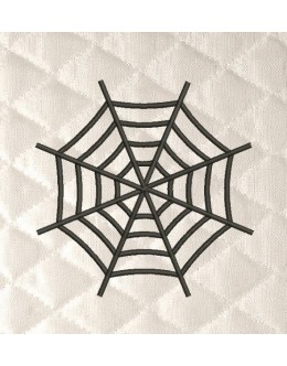 Spiderweb embroidery design
