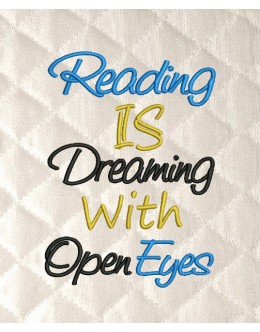 reading is dreaming