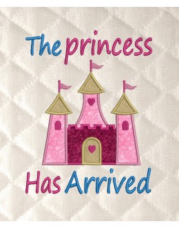 the princess has arrived v2 applique