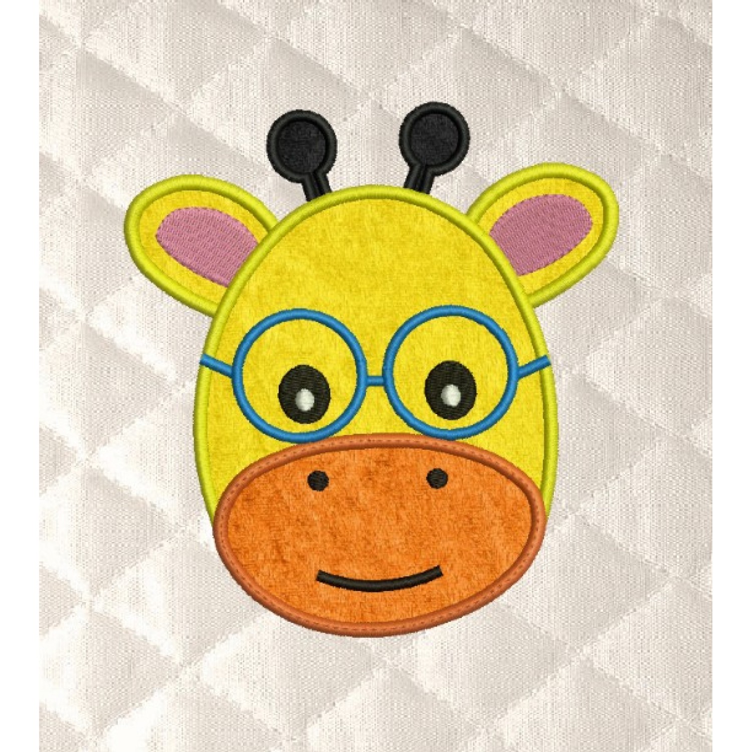 2 Toppe Giraffa Ricamate A Ferro - Applique Per Bambini, Abbigliamento E Accessori