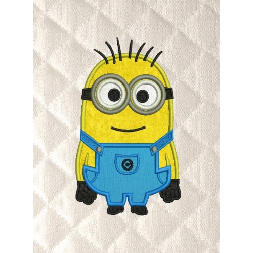 Minion Bob embroidery design