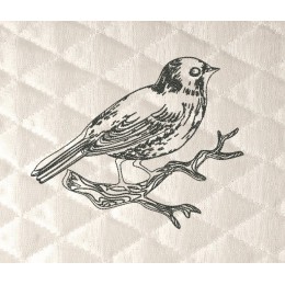 Bird embroidery design