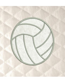 volleyball applique