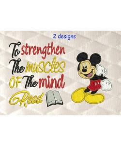 Mickey Mouse with To strengthen