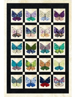 Butterfly quilt applique