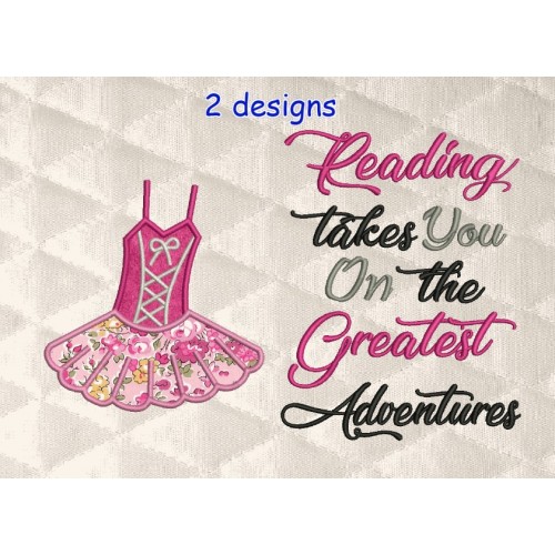 Ballerina suit with Reading takes you