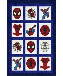 spiderman quilt set 9 designs embroidery