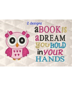 Owl girl a book is a dream