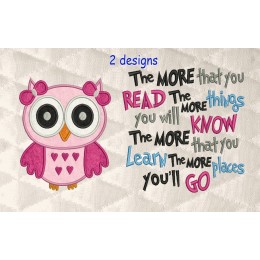 Owl girl with the more that you read