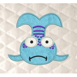 Pout Pout Fish embroidery design