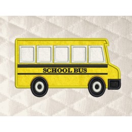 School bus applique