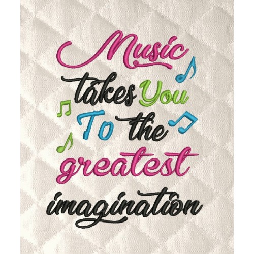 Music takes you