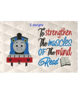 Thomas the train applique with To strengthen