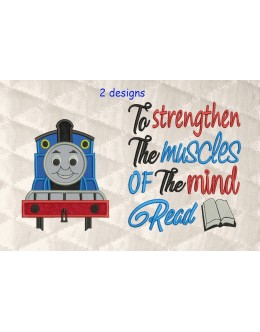 Thomas the train applique with To strengthen