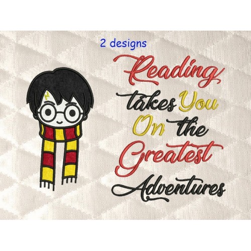 Harry potter face scarf with reading takes you
