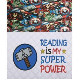 Thor Logo with Reading is My Super power