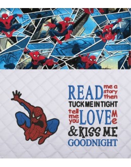 Spiderman lonway with Read me a story