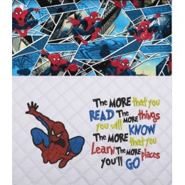 Spiderman lonway with the more that you read Reading Pillow
