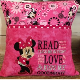 Minnie mouse read me a story Reading Pillow