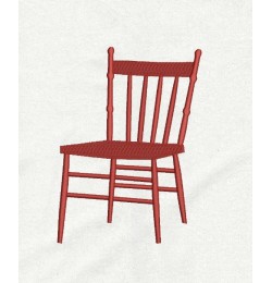 Chair embroidery design