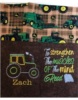 Tractor applique with to strengthen