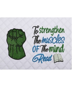 Hulk Fist applique with to strengthen