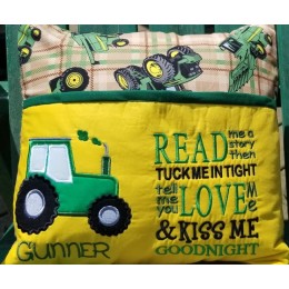 tractor with read me a story