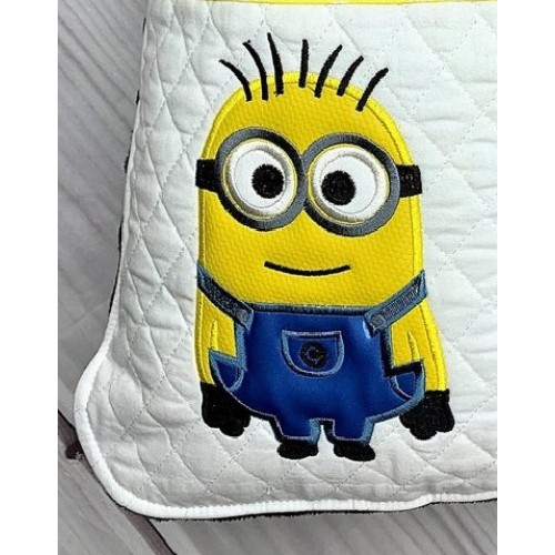 Minion Bob embroidery design