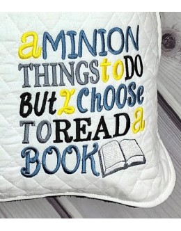 A minion things Embroidery Design A minion things Embroidery Design