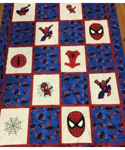 spiderman quilt set 9 designs