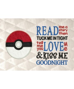 pokeball pokemon with read me a story