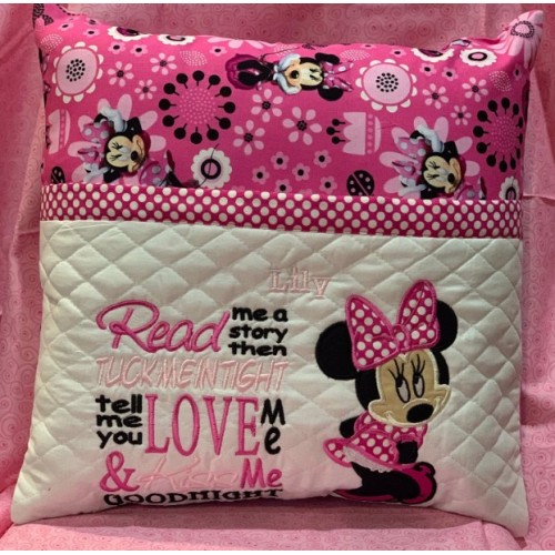 minnie mouse with read me a story reading pillow minnie mouse with read me a story reading pillow