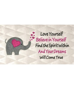 Elephant Hearts with Love yourself