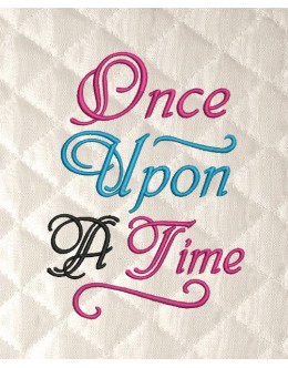 Once Upon Embroidery Design