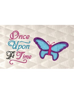 butterfly with once upon