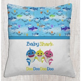 Baby shark doo doo reading pillow