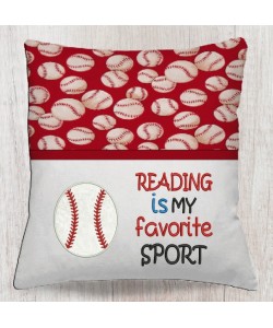 Baseball with reading is my favorite sport