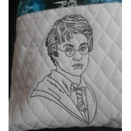 Harry potter embroidery design