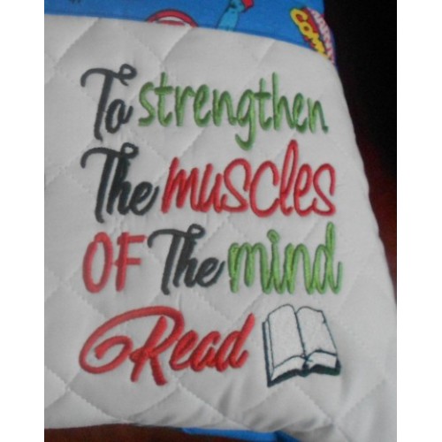 To strengthen embroidery design