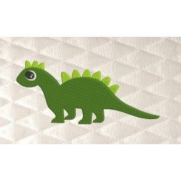 Dinosaur embroidery design