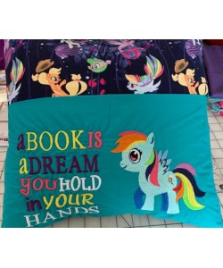 My little pony with a book is a dream