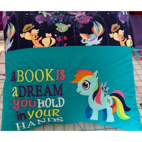 My little pony with a book is a dream Reading Pillow