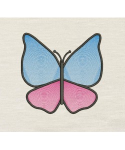 Butterfly line Embroidery